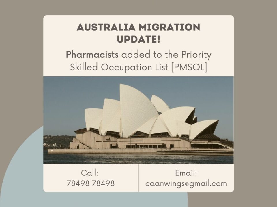 Australia Immigration Update
